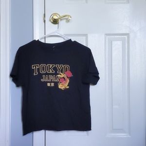 Black Forever 21 Crop Top